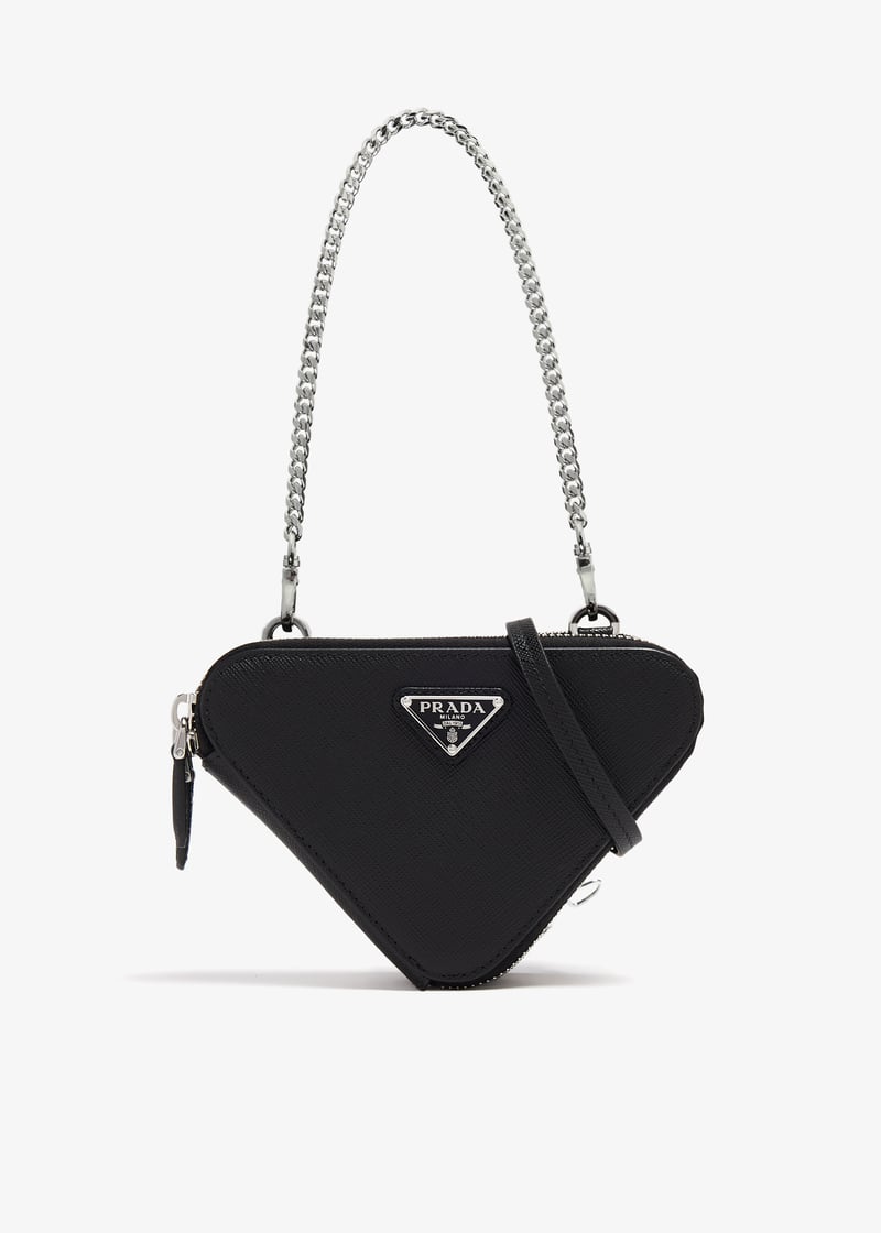 PRADA | Saffiano leather mini pouch