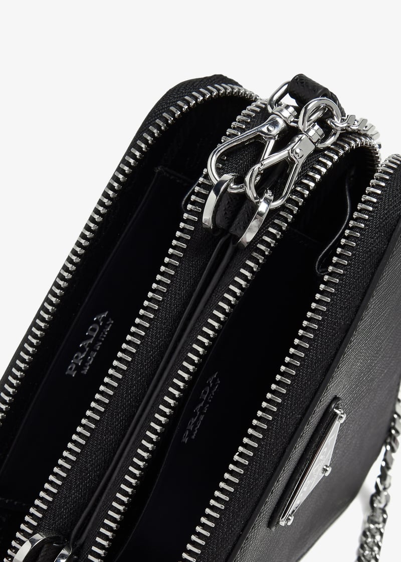 PRADA | Saffiano leather mini pouch