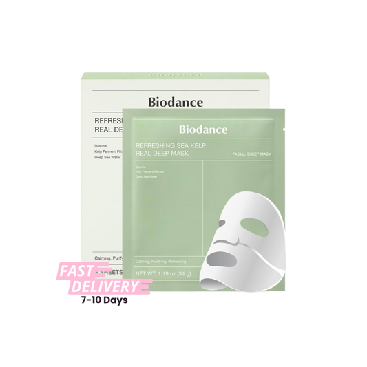 Biodance | Refreshing Sea kelp Real Deep Mask, 4 Sheets