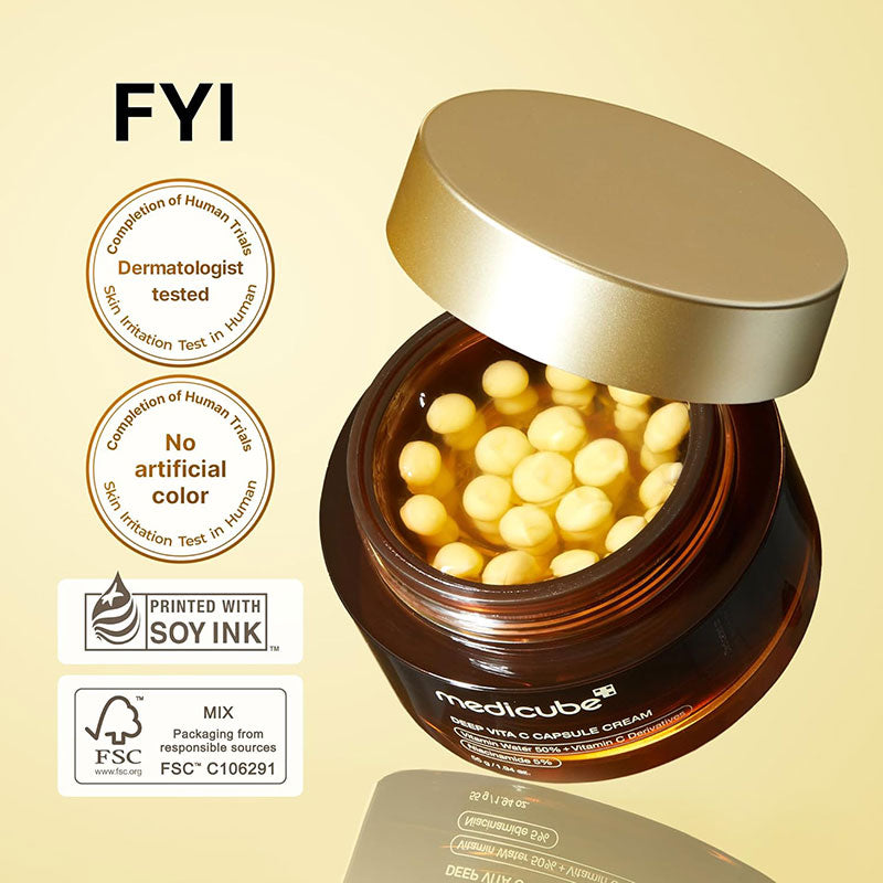 MEDICUBE Original | Deep Vita C Capsule Cream
