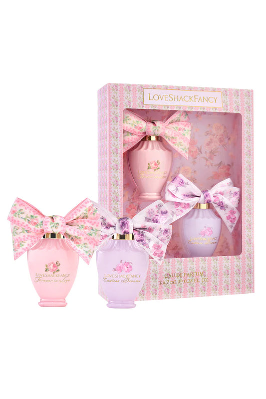 SEPHORA US | LoveShackFancy - Mini Forever In Love & Endless Dreams Eau de Perfume Set