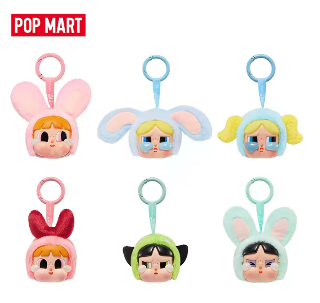 POP MART | CRYBABY x Powerpuff Girls Series - Vinyl Face Plush Blind Box (1PC)