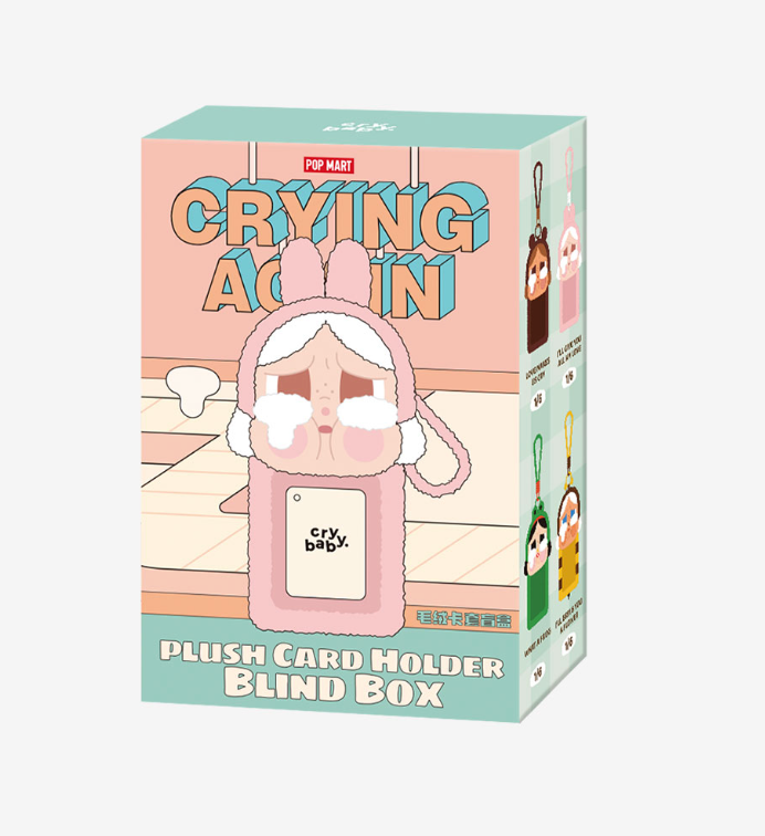 POP MART | CRYBABY Crying Again Series-Card Holder Blind Box