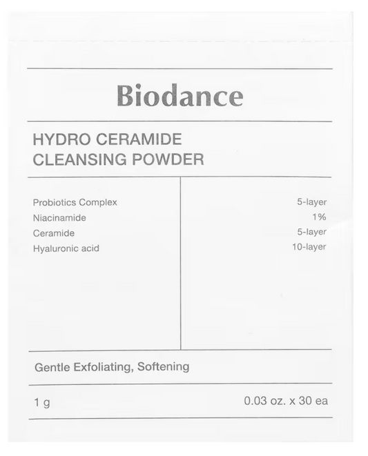 Biodance | Hydro Ceramide Cleansing Powder, 30 Packs