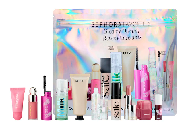 SEPHORA US | Gleamy Dreamy Makeup Value Set (Real Value AED 775)