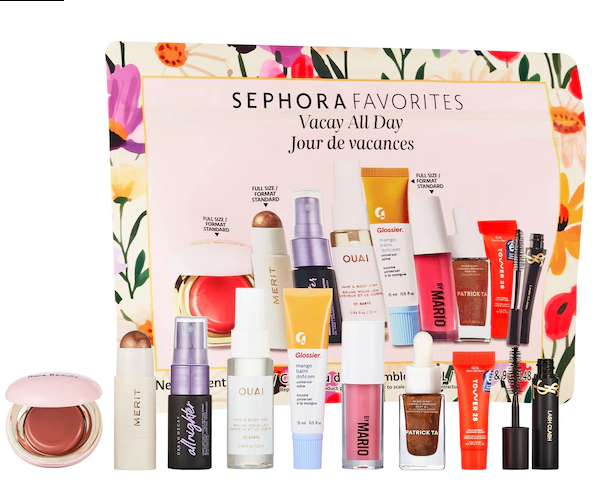 SEPHORA US | Vacay All Day Makeup Value Set (Real Value AED 600)