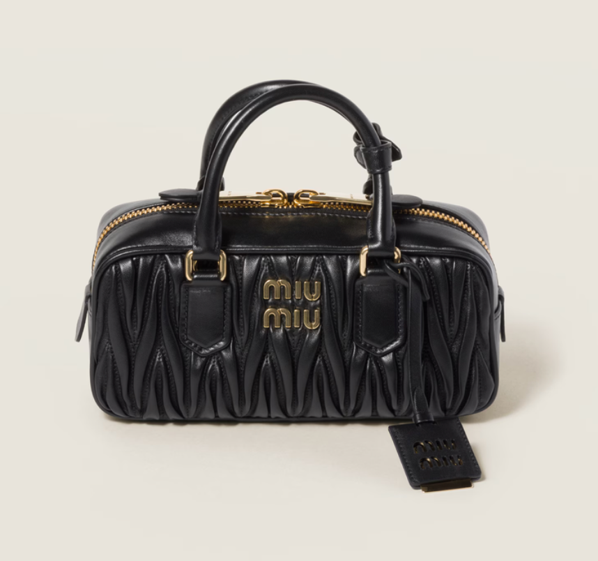Mui Mui | Arcadie matelassé nappa leather bag