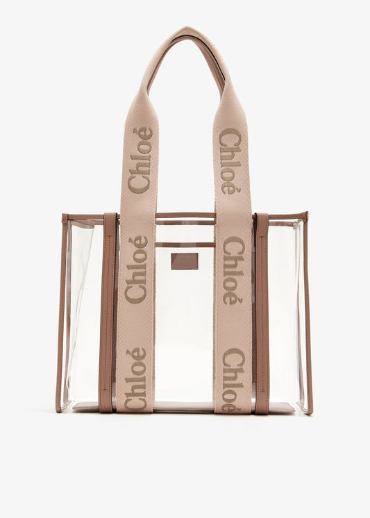 CHLOÉ | Woody medium jelly tote bag