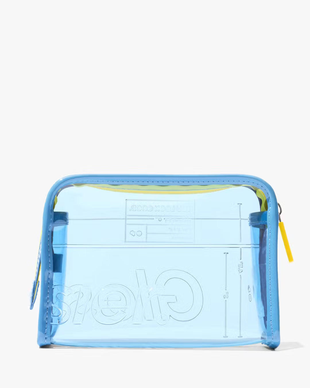 GLOSSIER | Summer Limited Edition | Mini Clear Beauty Bag