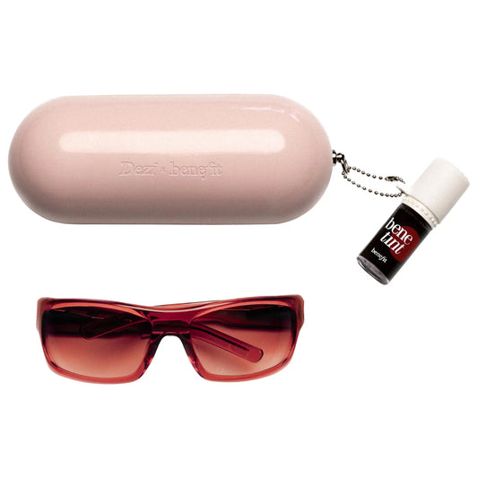 SEPHORA US | DEZI X Benetint Dark Cherry Sunglasses and Lip & Cheek Stain Set