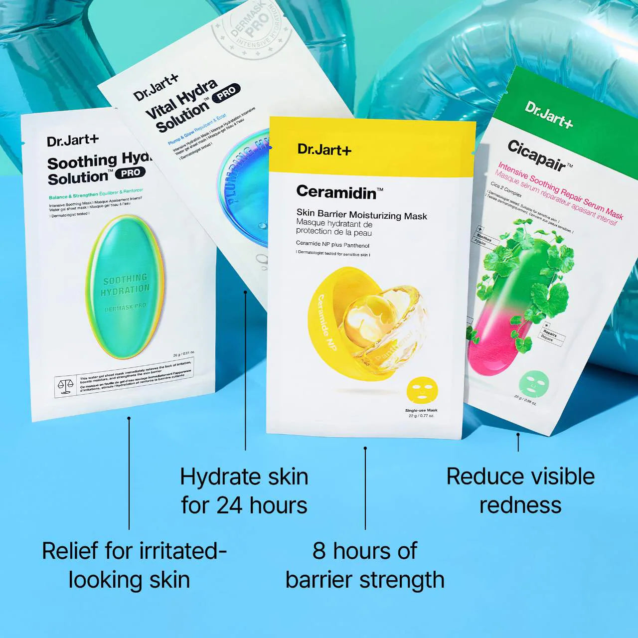 SEPHORA US | Dr.Jart+ X Art Start Hydrating and Soothing Face Mask Value Set