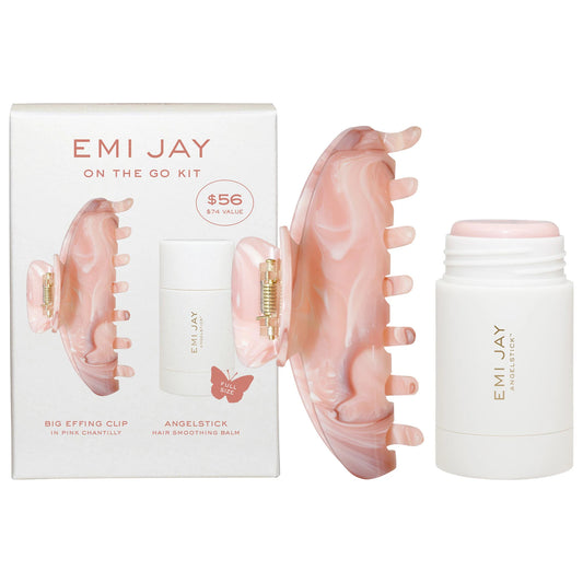 SEPHORA US | Emi Jay - Angelstick and Big Effing Clip® in Pink Chantilly On The Go Set (Real Value AED 500)