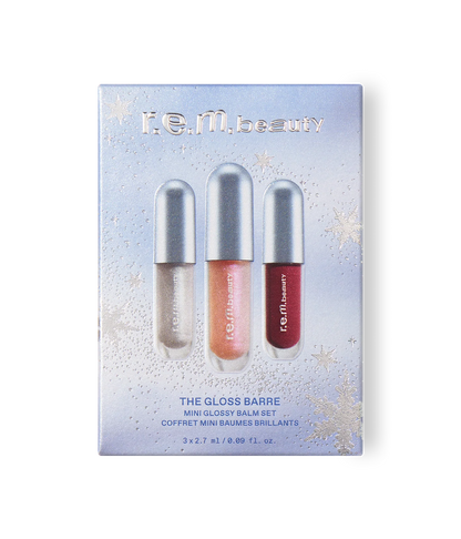 R.E.M. BEAUTY THE GLOSS BARRE MINI GLOSSY BALM SET