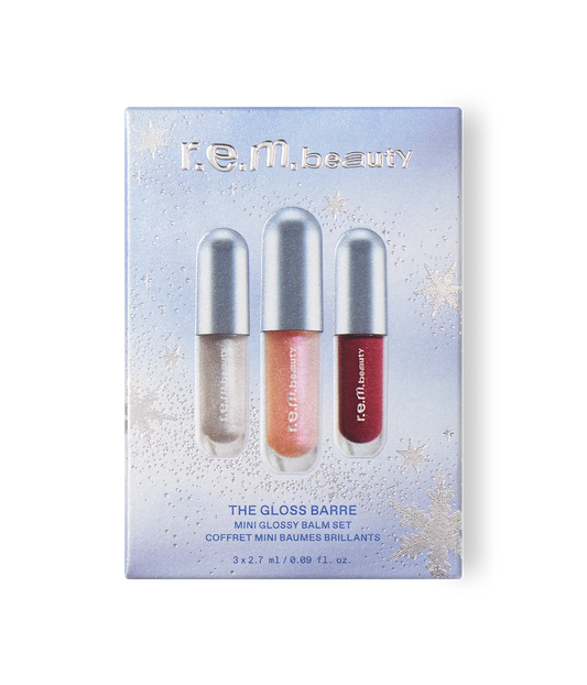 R.E.M. BEAUTY THE GLOSS BARRE MINI GLOSSY BALM SET