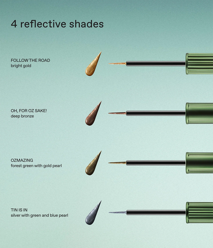 REM BEAUTY X WICKED FOR GOOD EMERALD CITY METALLIC EYELINER SET