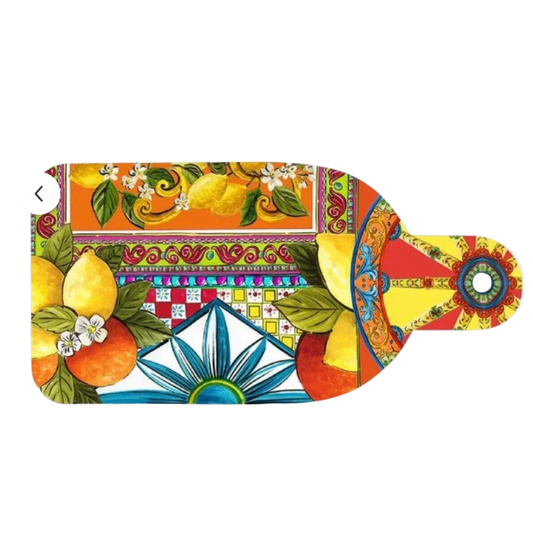 Baci Milano |  St. Tropez Turquoise Melamine Presentation Board 16,5X34,5 cm