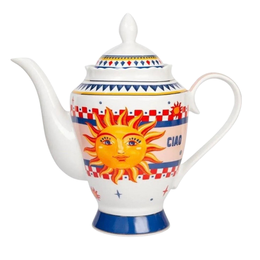 Baci Milano | Dolce Vita Sun Patterned Teapot 13 cm