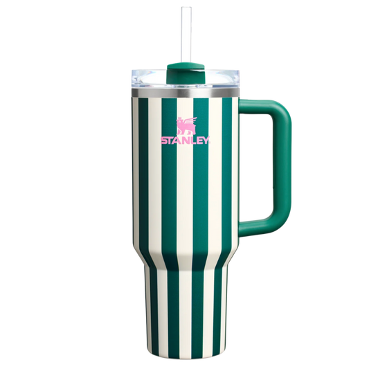 STANLEY 1913 | QUENCHER® H2.0 FLOWSTATE™ TUMBLER - Emerald Cabana Gloss - 1.18L