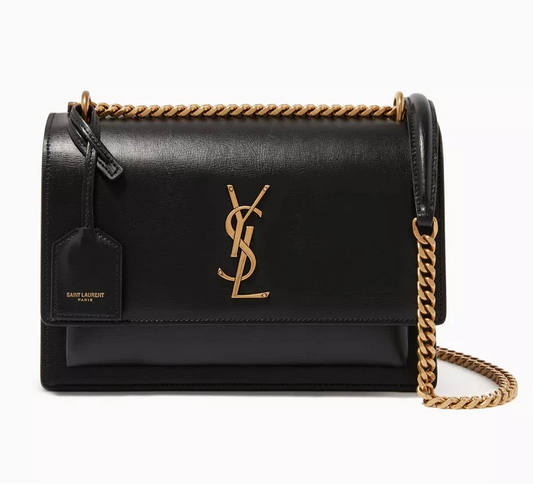 SAINT LAURENT | Sunset medium chain bag (Gold Hardware)