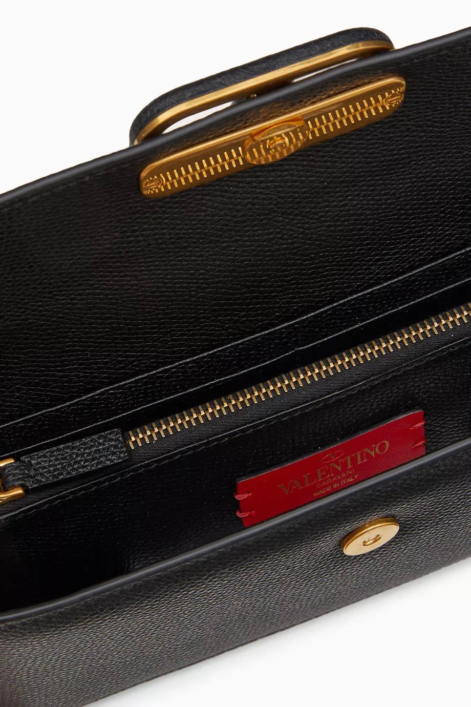 VALENTINO GARAVANI | VSLING East/West Wallet in Grainy Calfskin