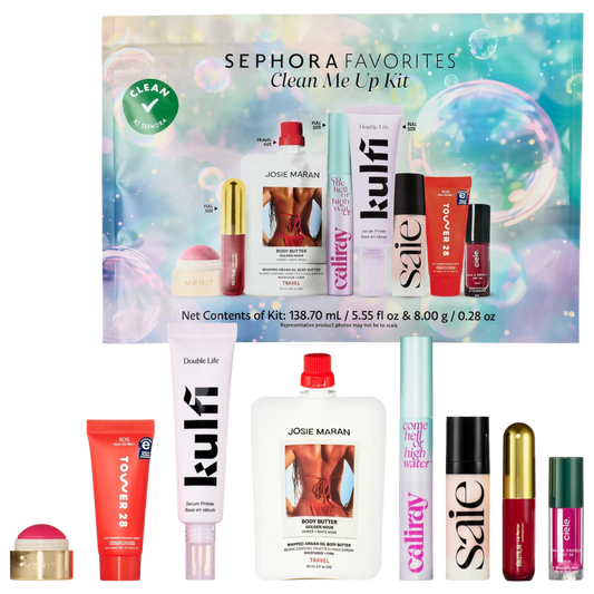Sephora Favorites - Clean Me Up Kit Makeup Value Set