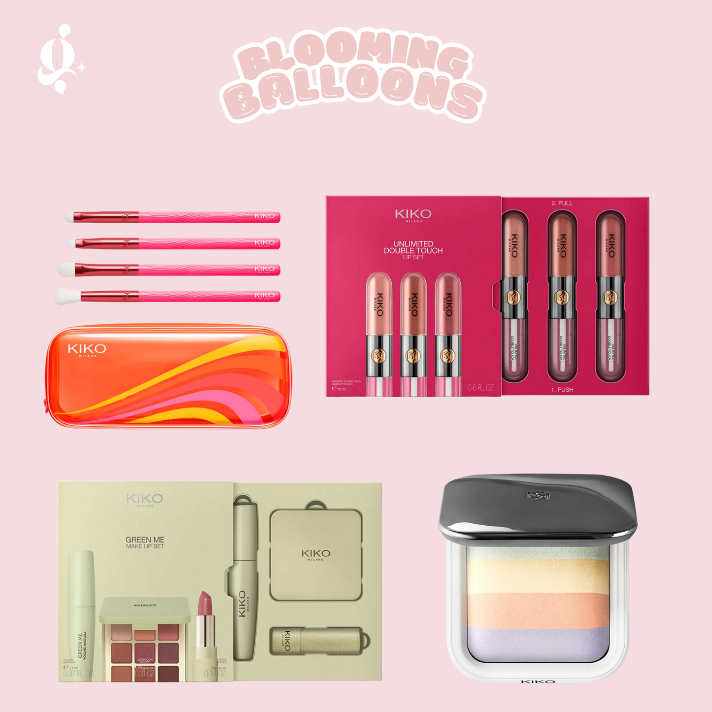 Blooming Balloons | KIKO Makeup Set