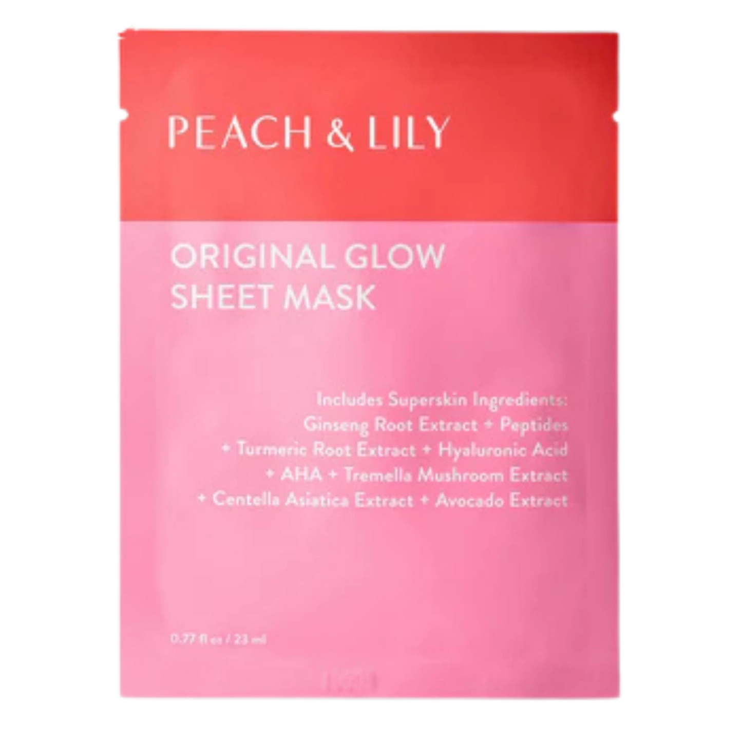 Original Glow Sheet Mask, 4 Sheets