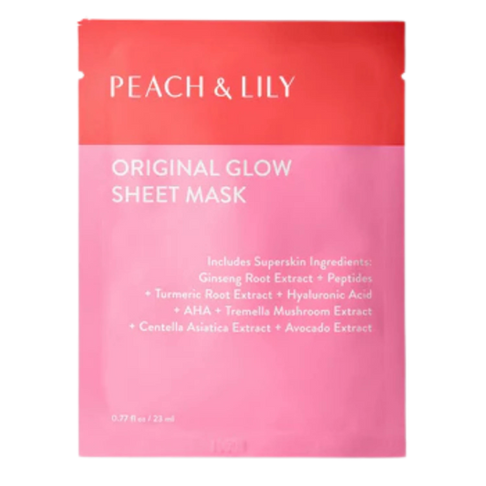 Original Glow Sheet Mask, 4 Sheets