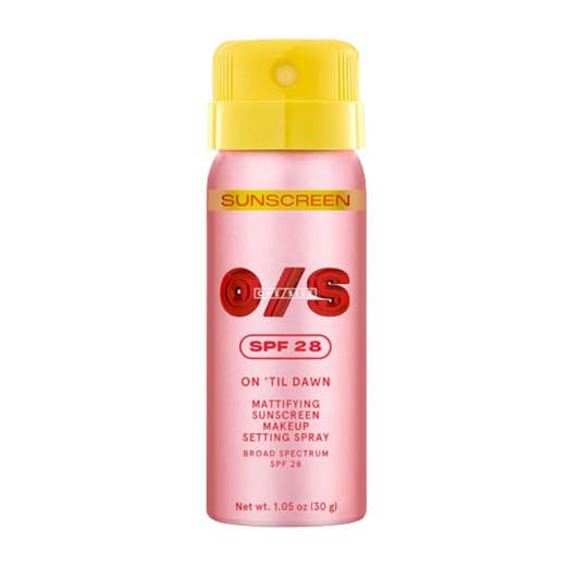 ON ‘TIL DAWN MATTIFYING SUNSCREEN MAKEUP SETTING SPRAY SPF 28 TRAVEL-SIZED