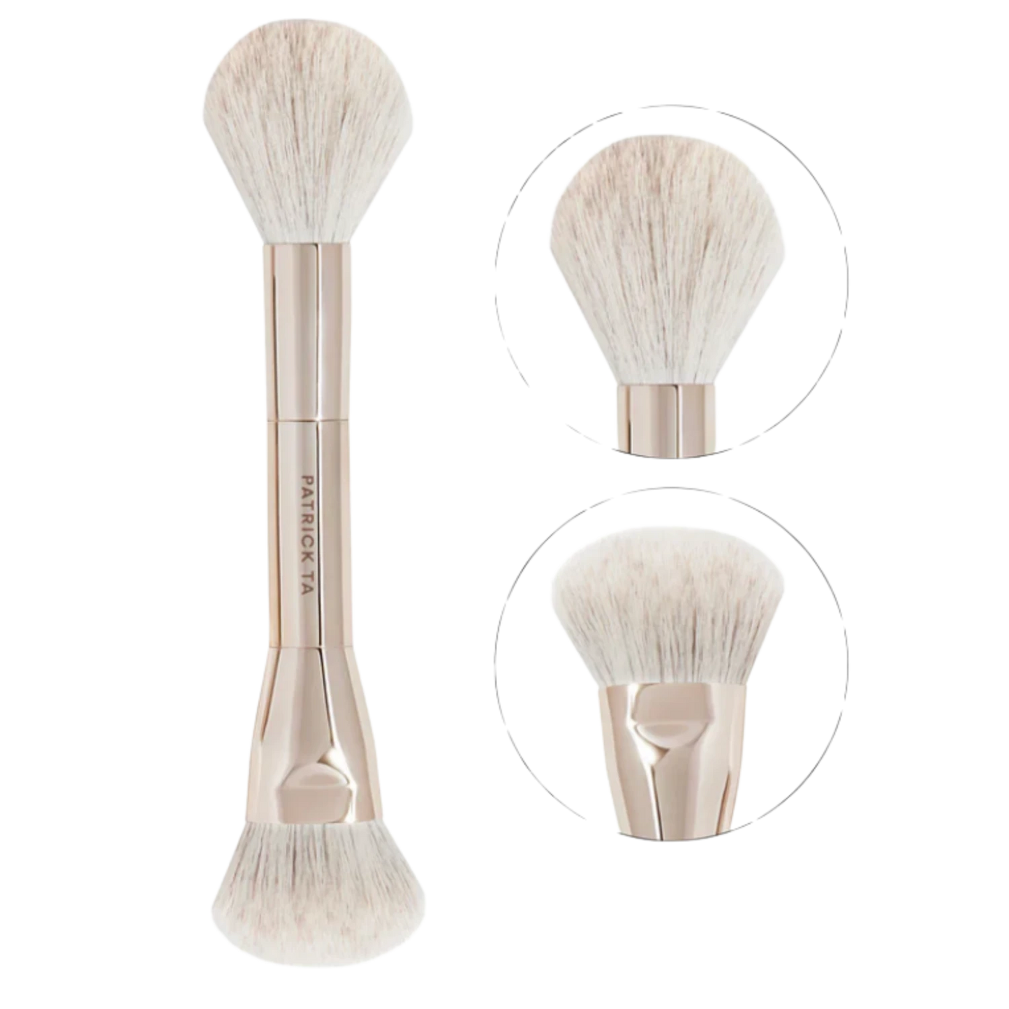 DUAL-ENDED BLUSH BRUSH