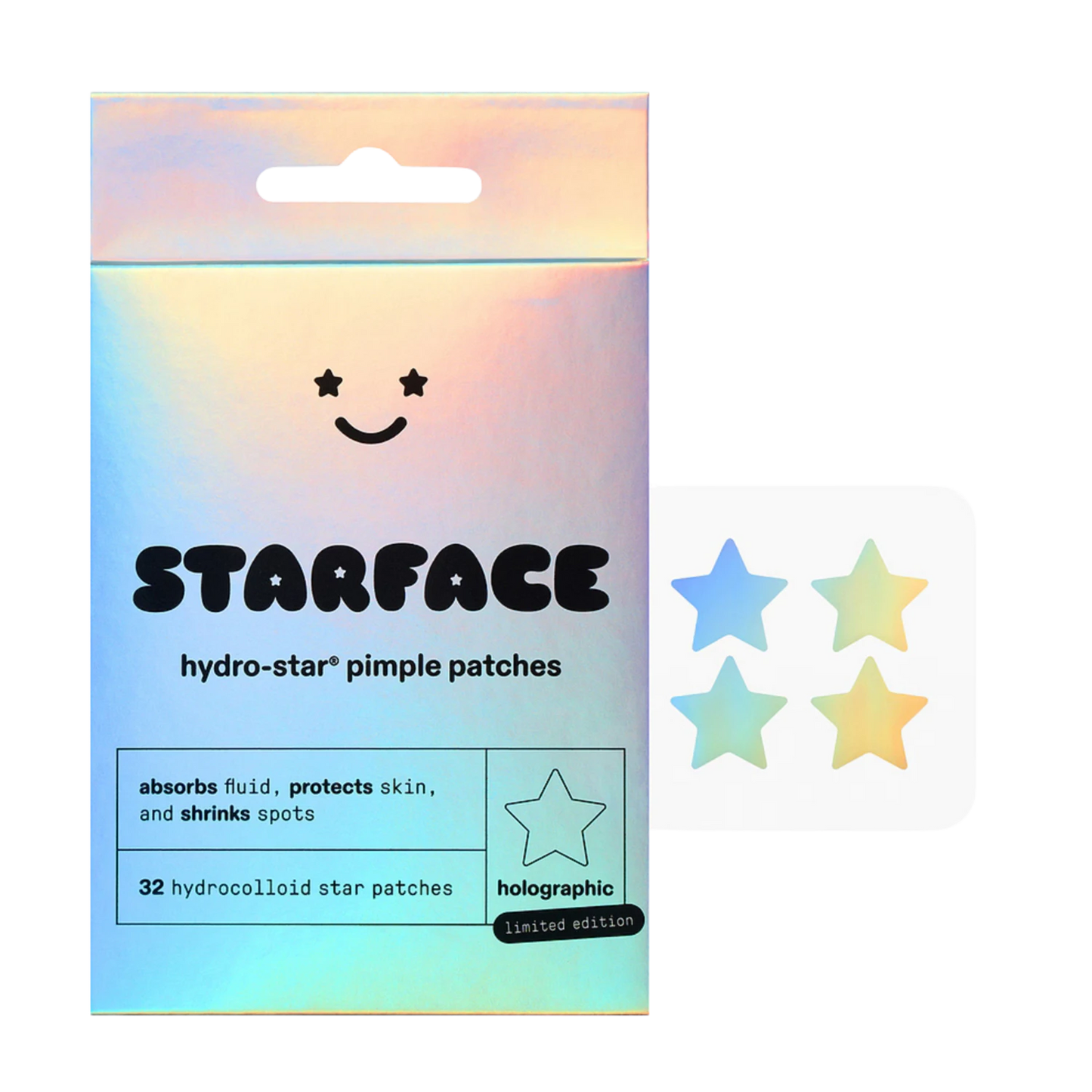 Hydro-Star Holographic Pimple Patches