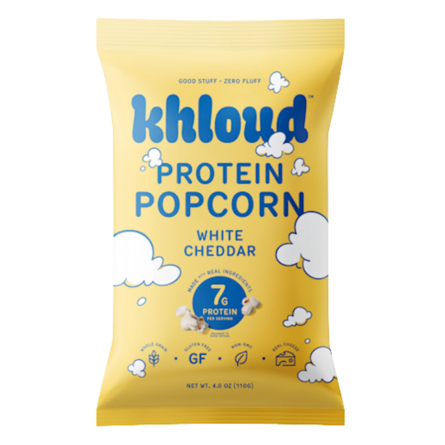 KHLOUD PROTEIN POPCORN (WHITE CHEDDAR)