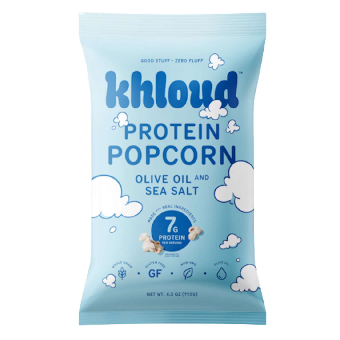 KHLOUD PROTEIN POPCORN (OLIVE OIL & SEA SALT)