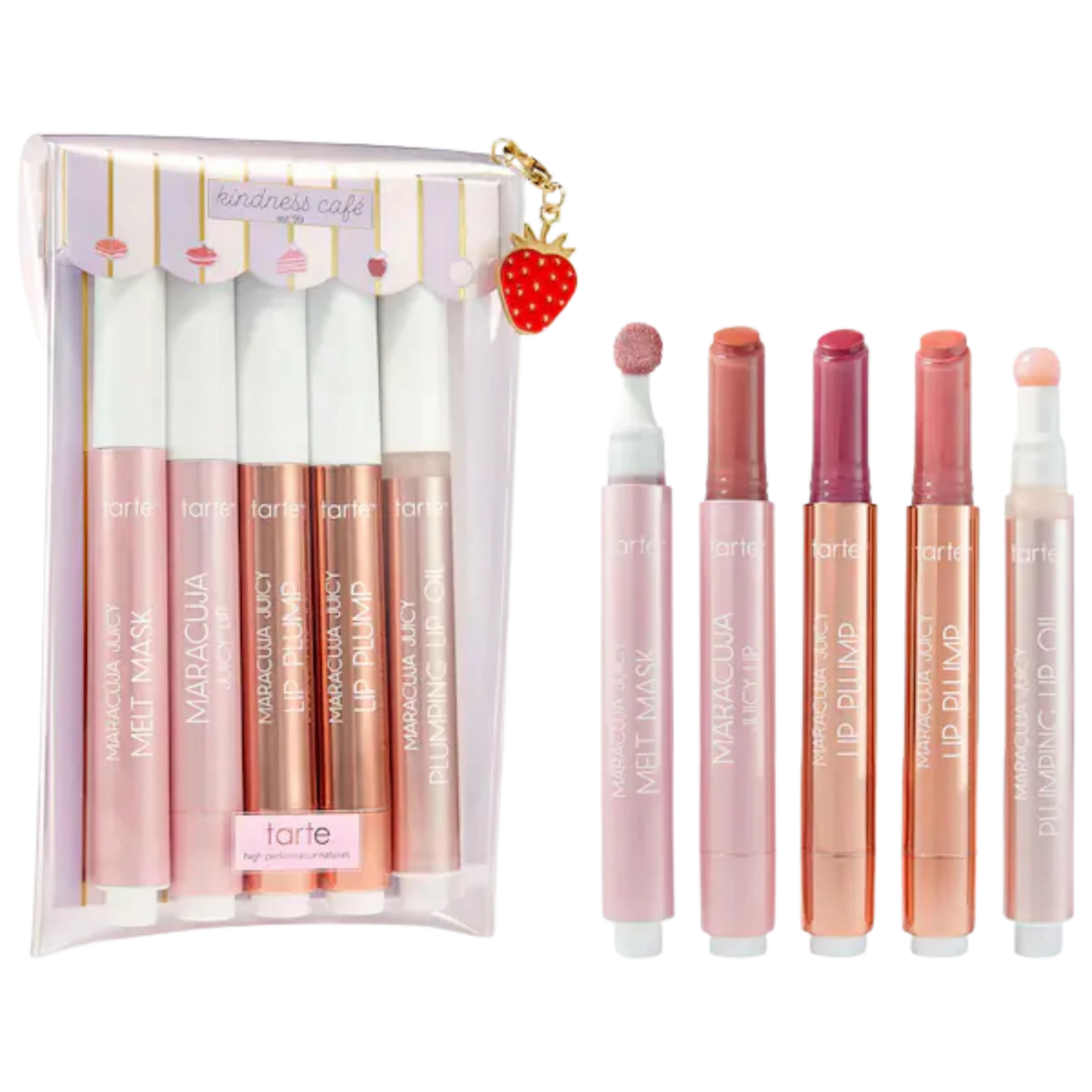 tarte - sweet indulgences maracuja juicy lip vault (real value_ AED 445)