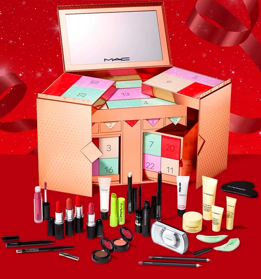 MAC 24-Piece Skincare & Makeup Advent Calendar Holiday Gift