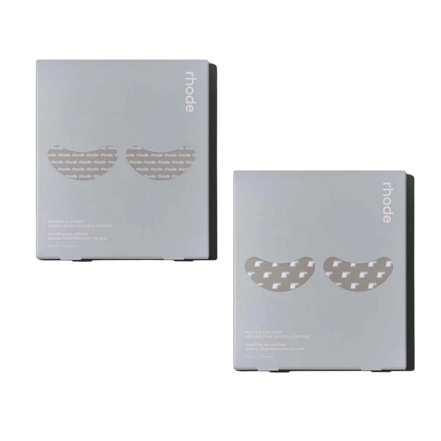 Peptide Eye Prep-Duo: Rhode logo + R Icon (Includes 12 sets of patches)