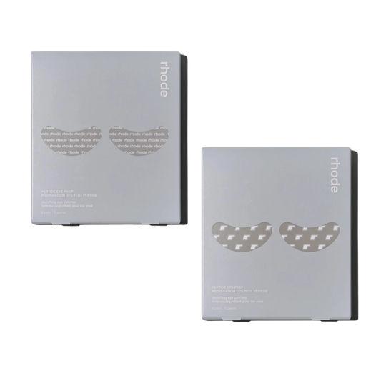 Peptide Eye Prep-Duo: Rhode logo + R Icon (Includes 12 sets of patches)