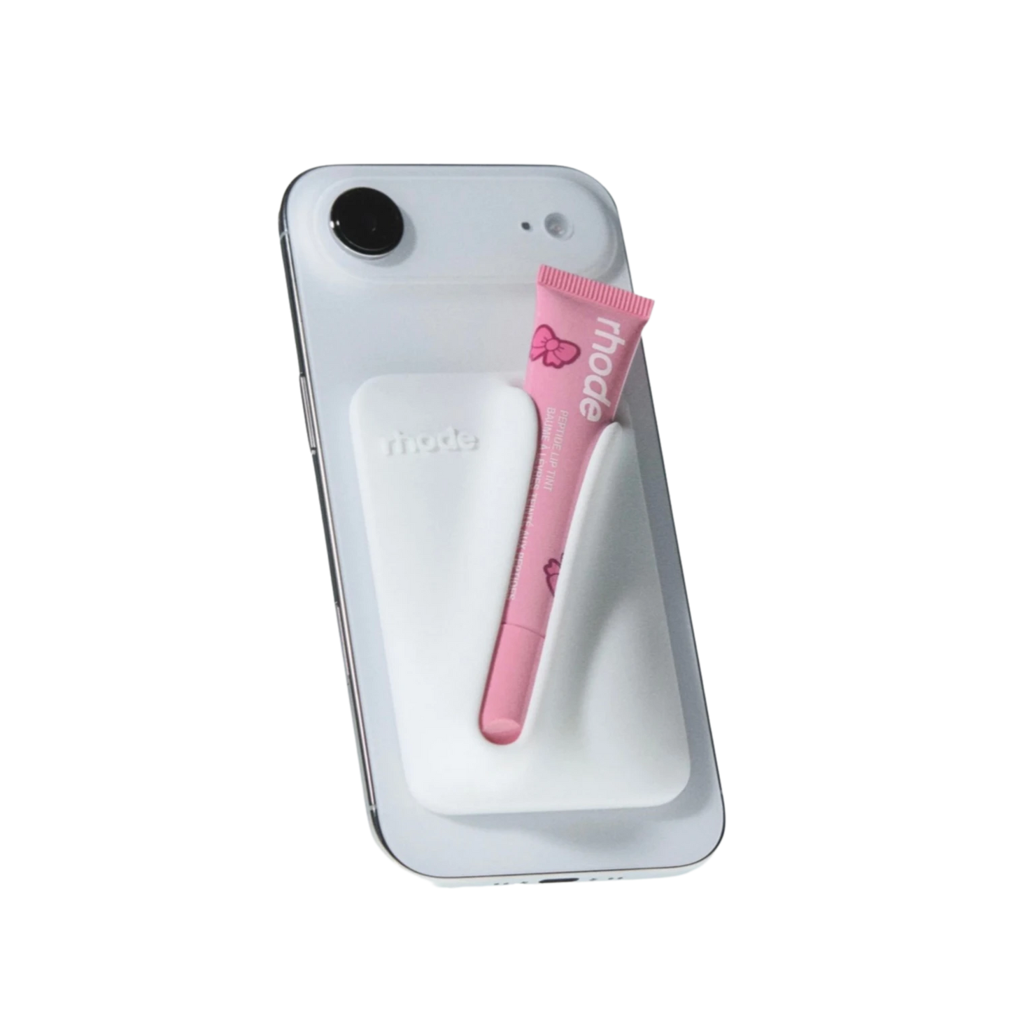 snap-on lip case (LIP HOLDER WITH MAGSAFE)- WHITE