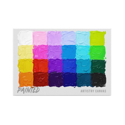 PAINTED ARTISTRY CANVAS PALETTE