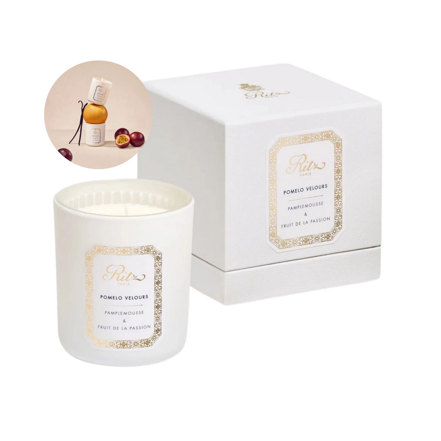 Scented candle Pomelo Velours - Ritz Bar collection