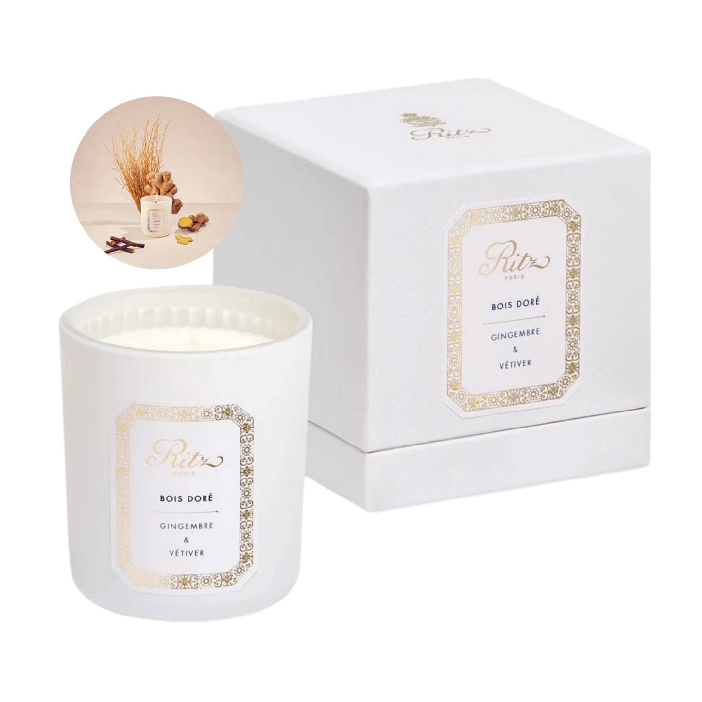 Scented candle Bois Doré - Ritz Bar collection
