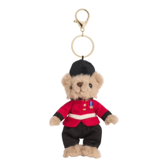 HARRODS Guardsman Bear Keyring