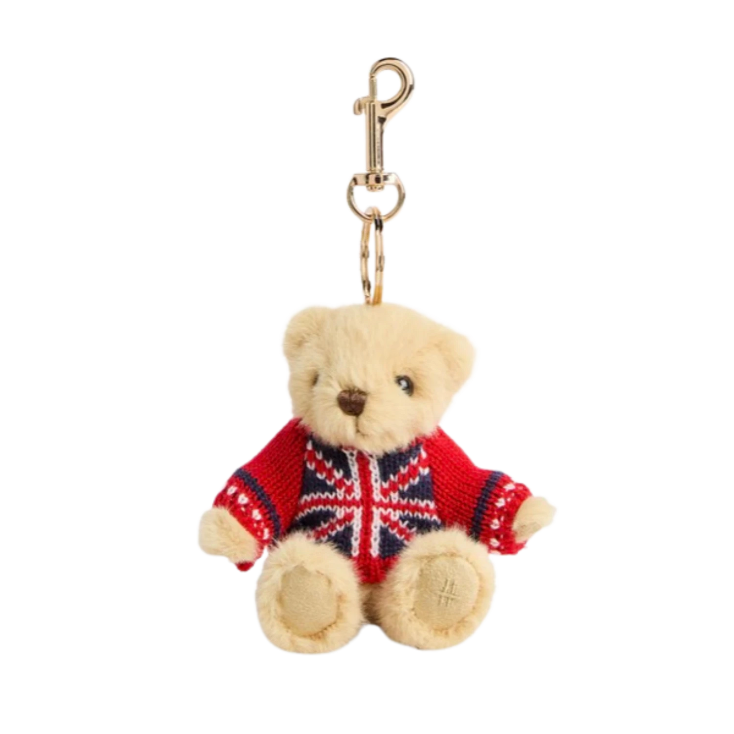 HARRODS Union Jack Henry Bear Keyring