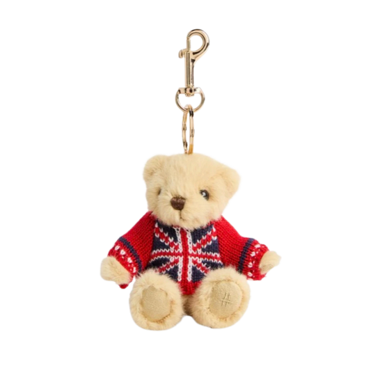 HARRODS Union Jack Henry Bear Keyring