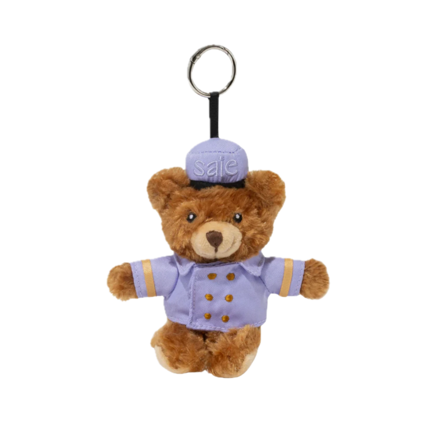 SAIE BEAUTY THE BELLHOP BEAR KEYCHAIN