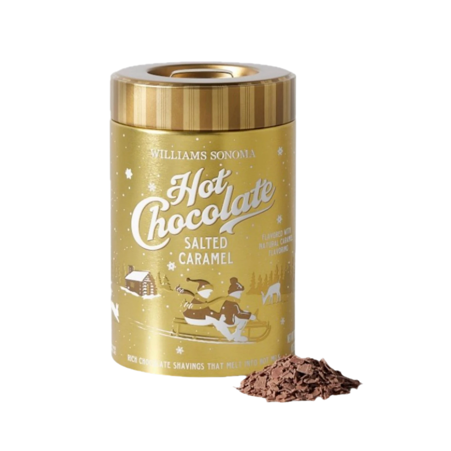 WILLIAMS SONOMA SALTED CARAMEL HOT CHOCOLATE