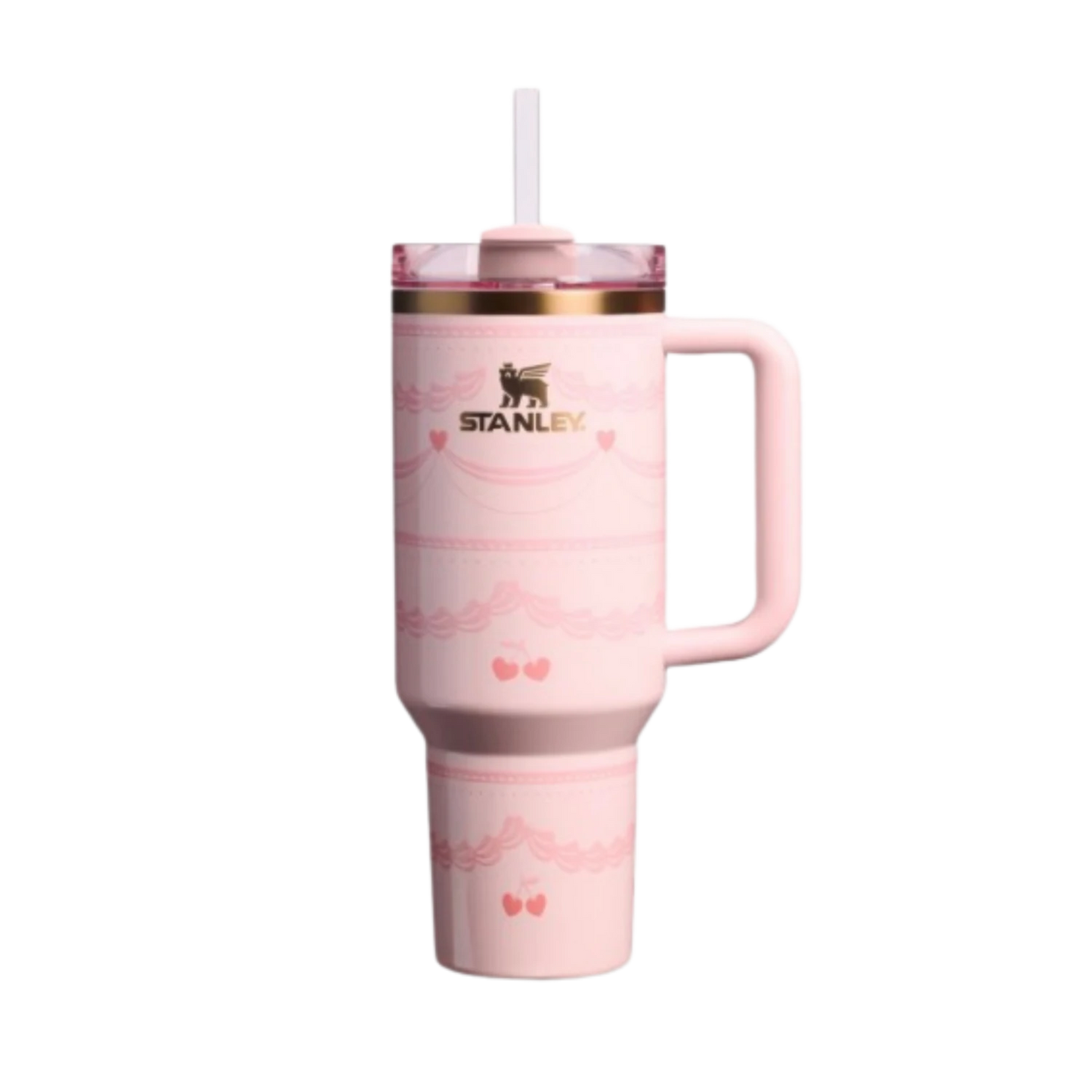 The Valentine's Day Quencher H2.0 FlowState™ Tumbler - 40 oz - Pink