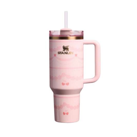 The Valentine's Day Quencher H2.0 FlowState™ Tumbler - 40 oz - Pink