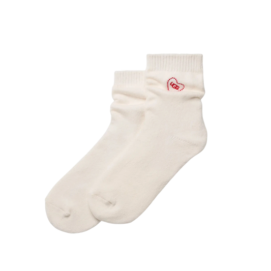 Women's Rib Knit Slouchy Quarter Love