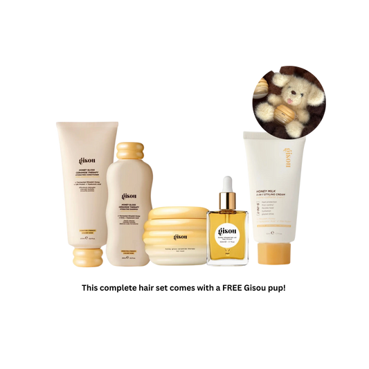 GISOU FULL HAIR SET + FREE HONEY PUP